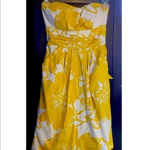 Yellow “SNAP” dress size 3